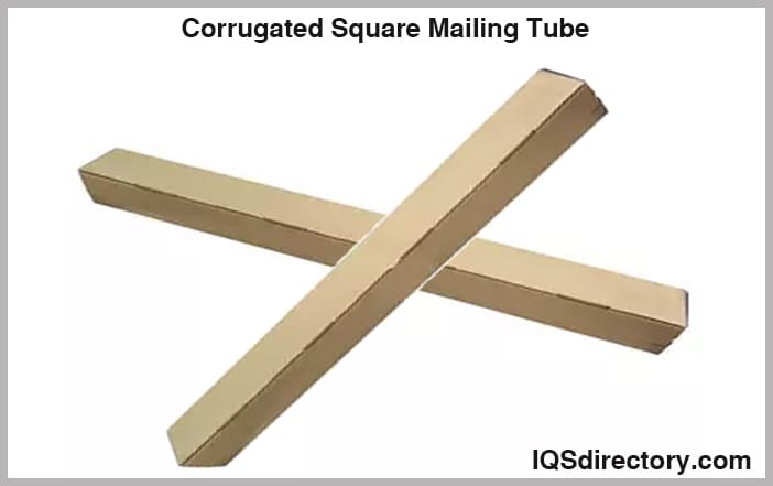 Corrugated Square Mailing Tube