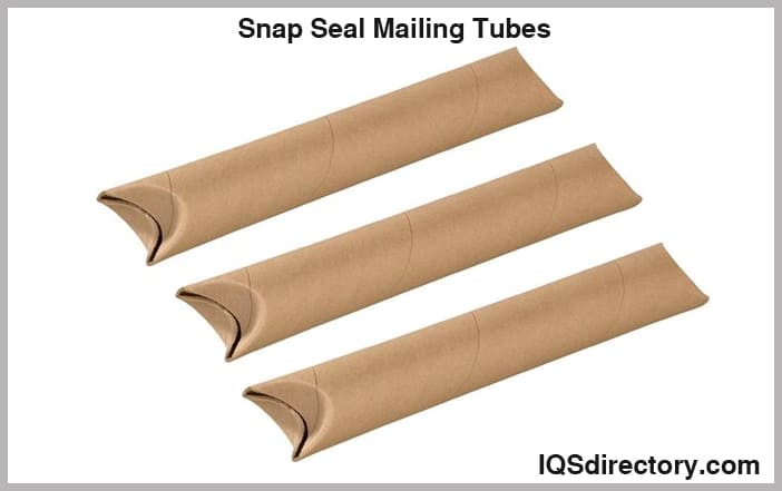 Snap Seal Mailing Tubes