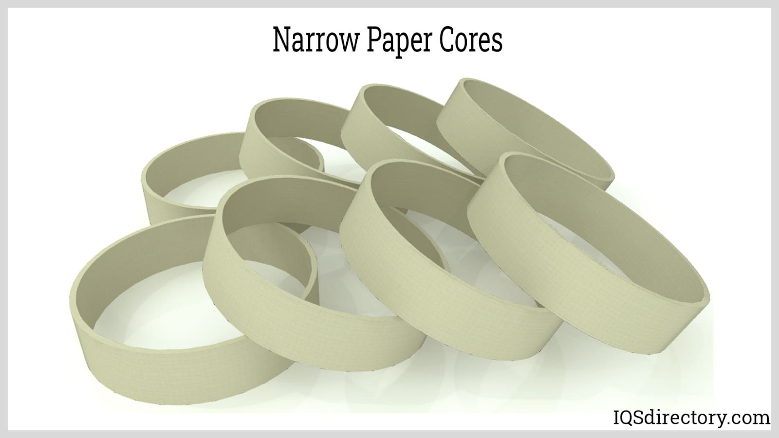Narrow Paper Cores for Tape and Label Rolls