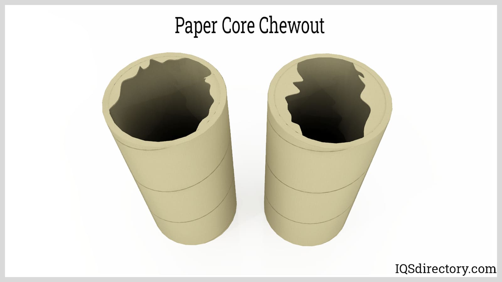 Paper Core Chewout