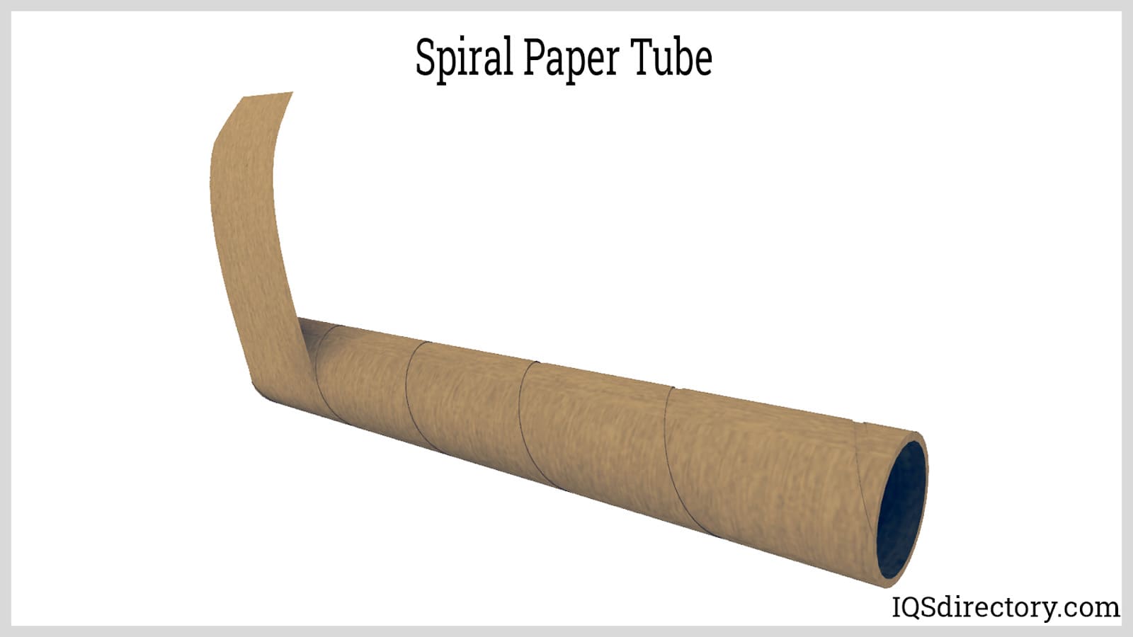 Spiral Paper Tube on Winder