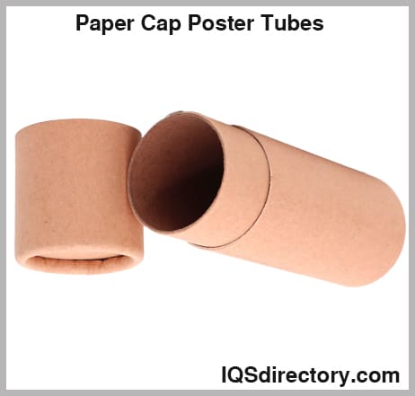 Paper Cap Poster Tubes