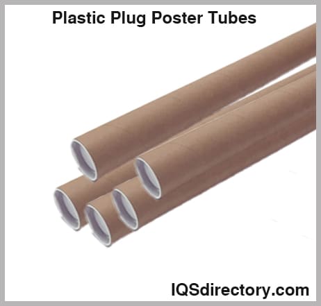 Plastic Plug Poster Tubes