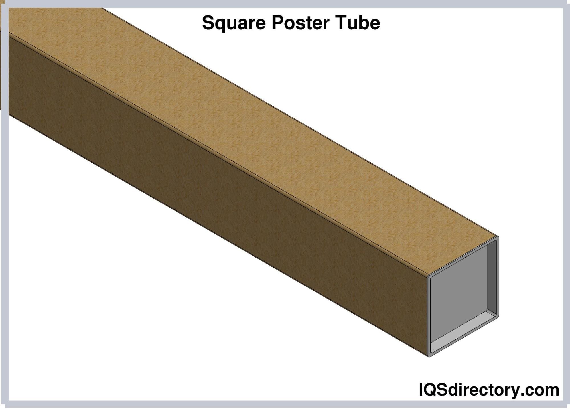 Square Poster Tube