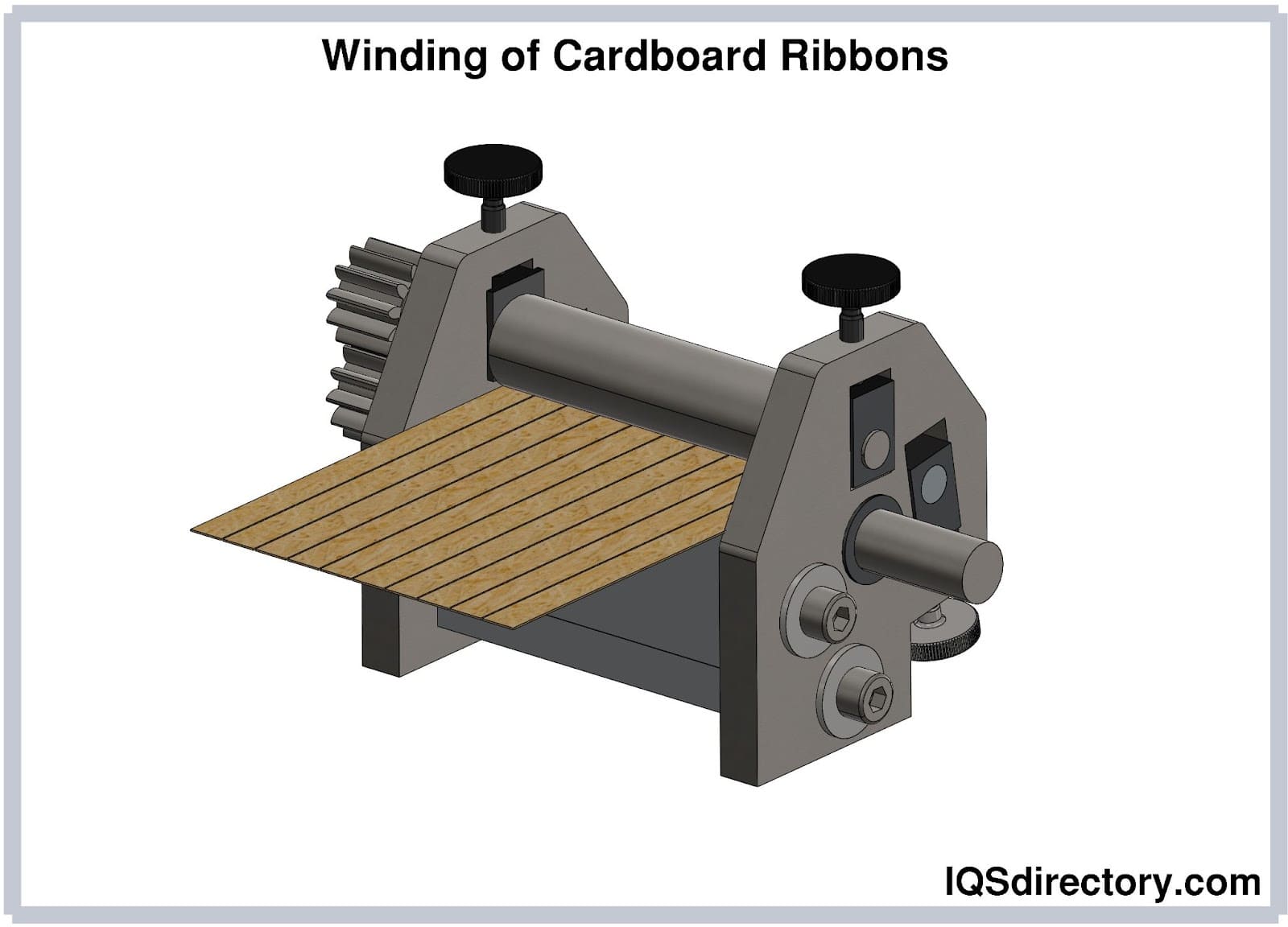 Winding of Cardboard Ribbons
