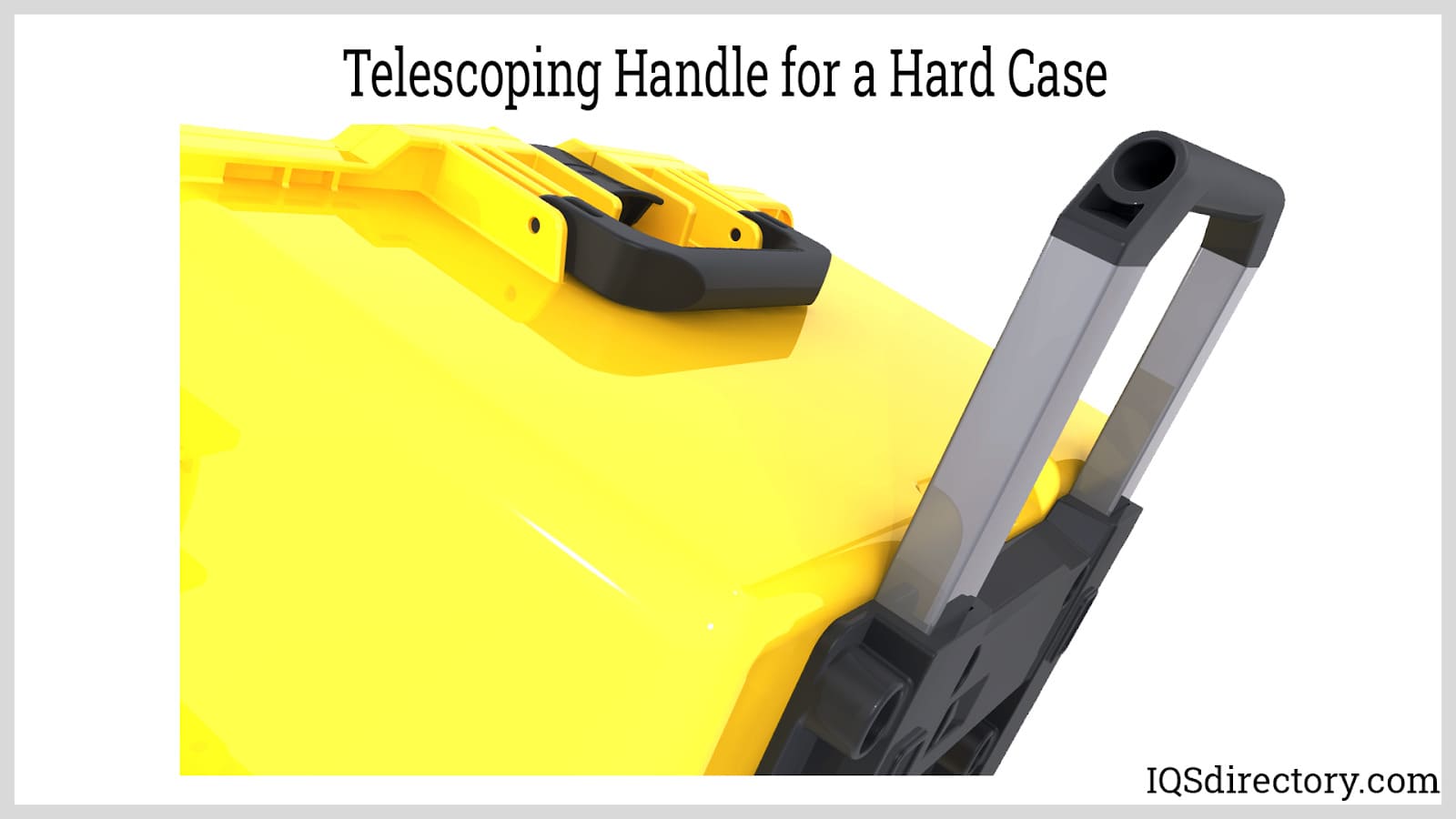 Telescoping Handle for a Hard Case