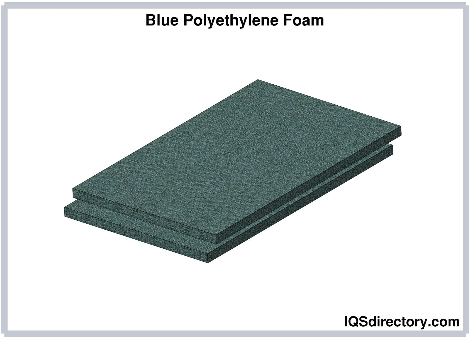 Blue Polyethylene Foam