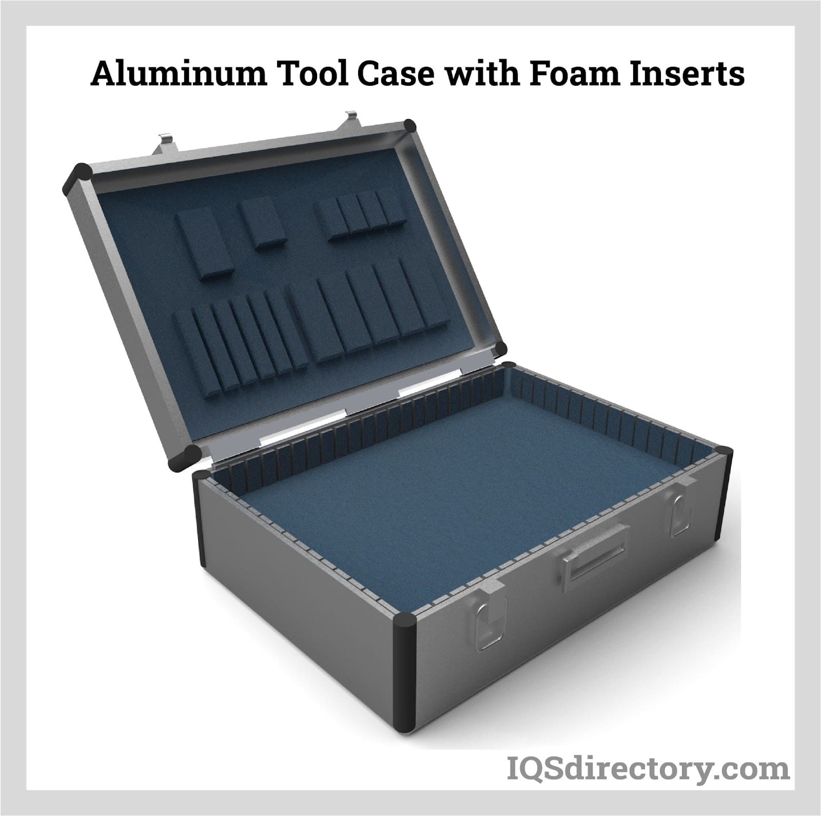 Aluminum Tool Case with Foam Inserts