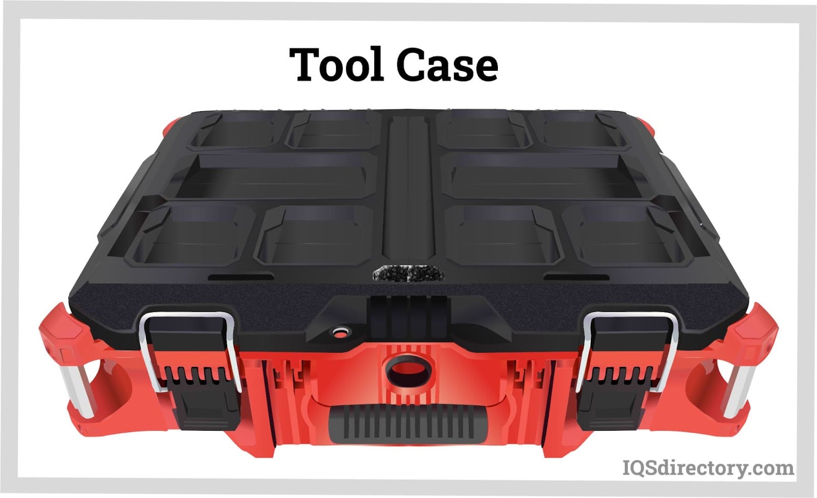 Organizer Tool Box Complete Tool Storage Box Hard Plastic Waterproof Case  Professional Electricians Parts Garage Accessories