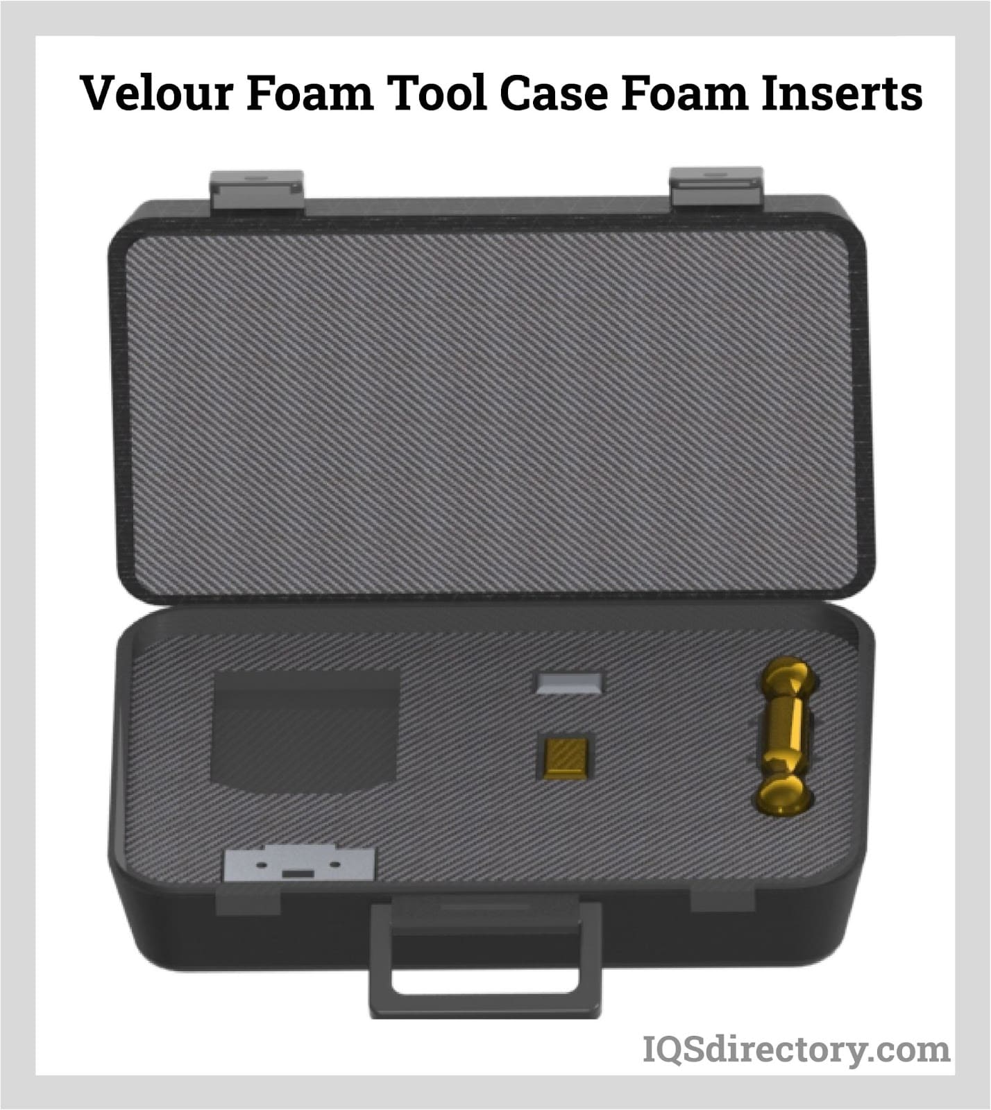 Velour Foam Tool Case Foam Inserts