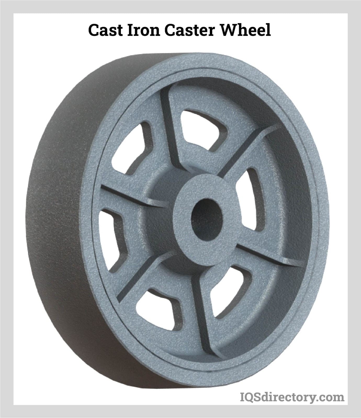Cast Iron/ Semi Steel Caster Wheel