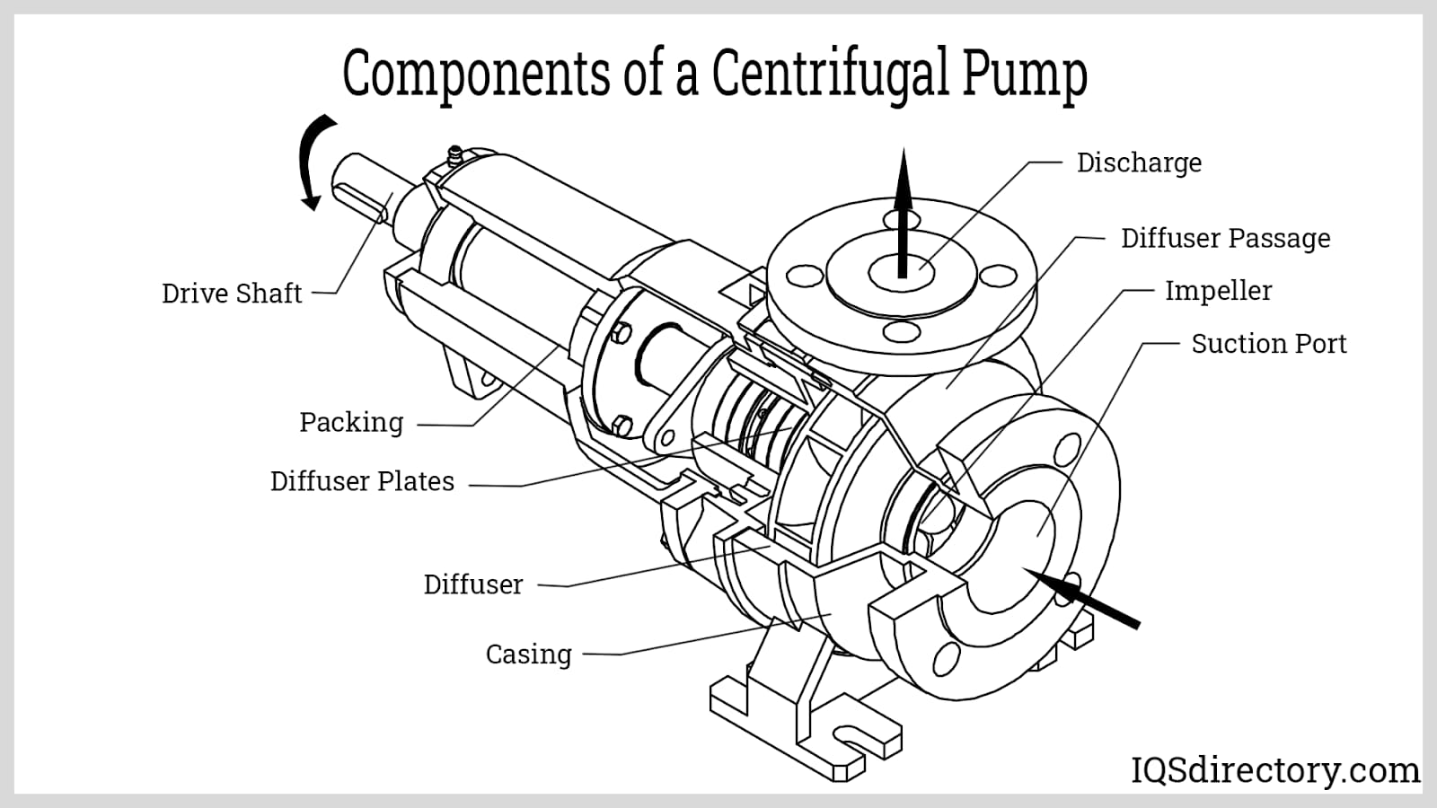 Components of a Centrifugal Pump