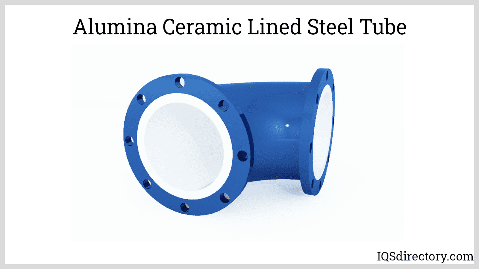 Alumina Ceramic Lined Steel Tube