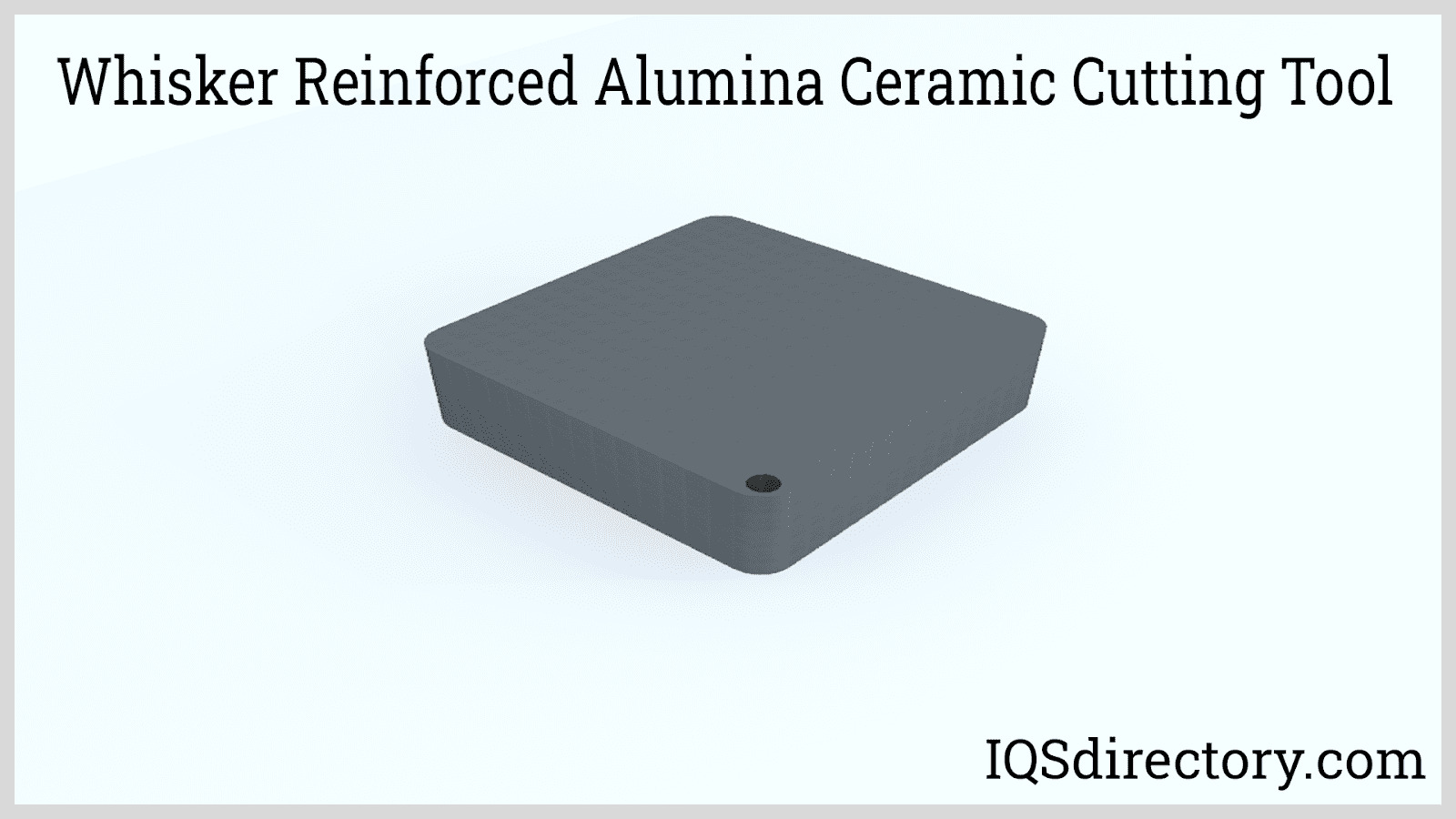 Whisker Reinforced Alumina Ceramic Cutting Tool
