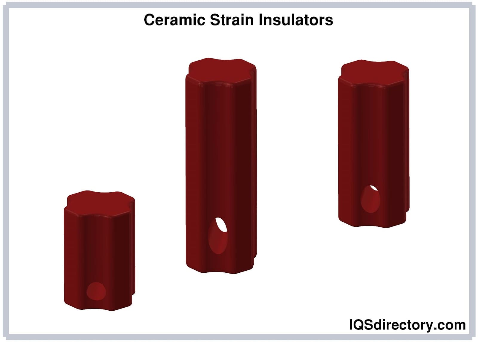 Ceramic Strain Insulators