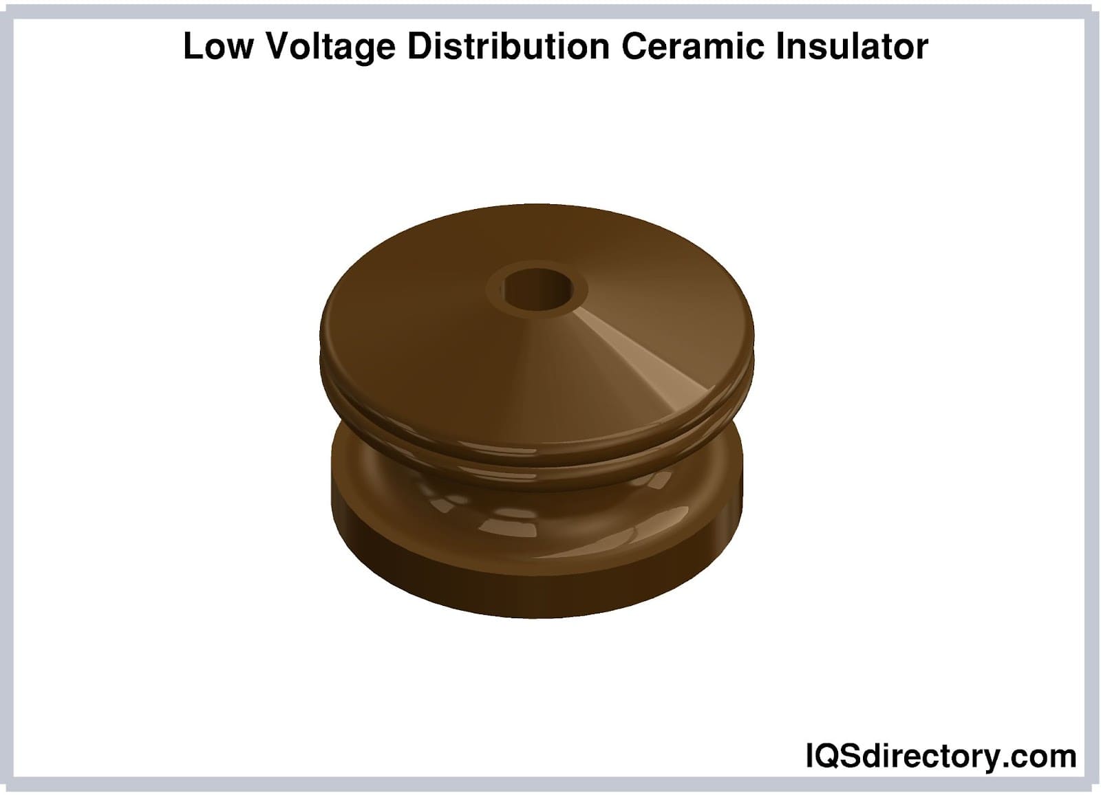 Low Voltage Distribution Ceramic Insulator