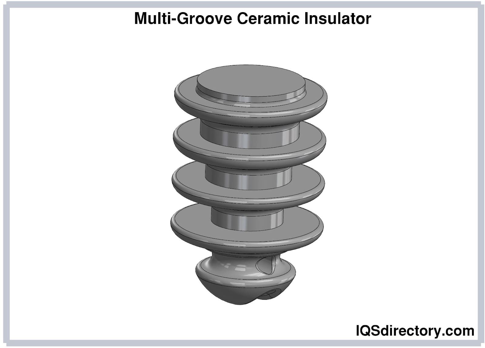 Multi-Groove Ceramic Insulator