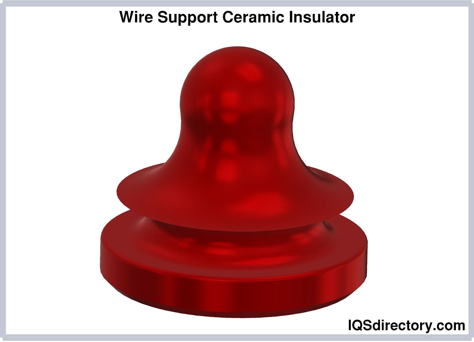 Wire Support Ceramic Insulator