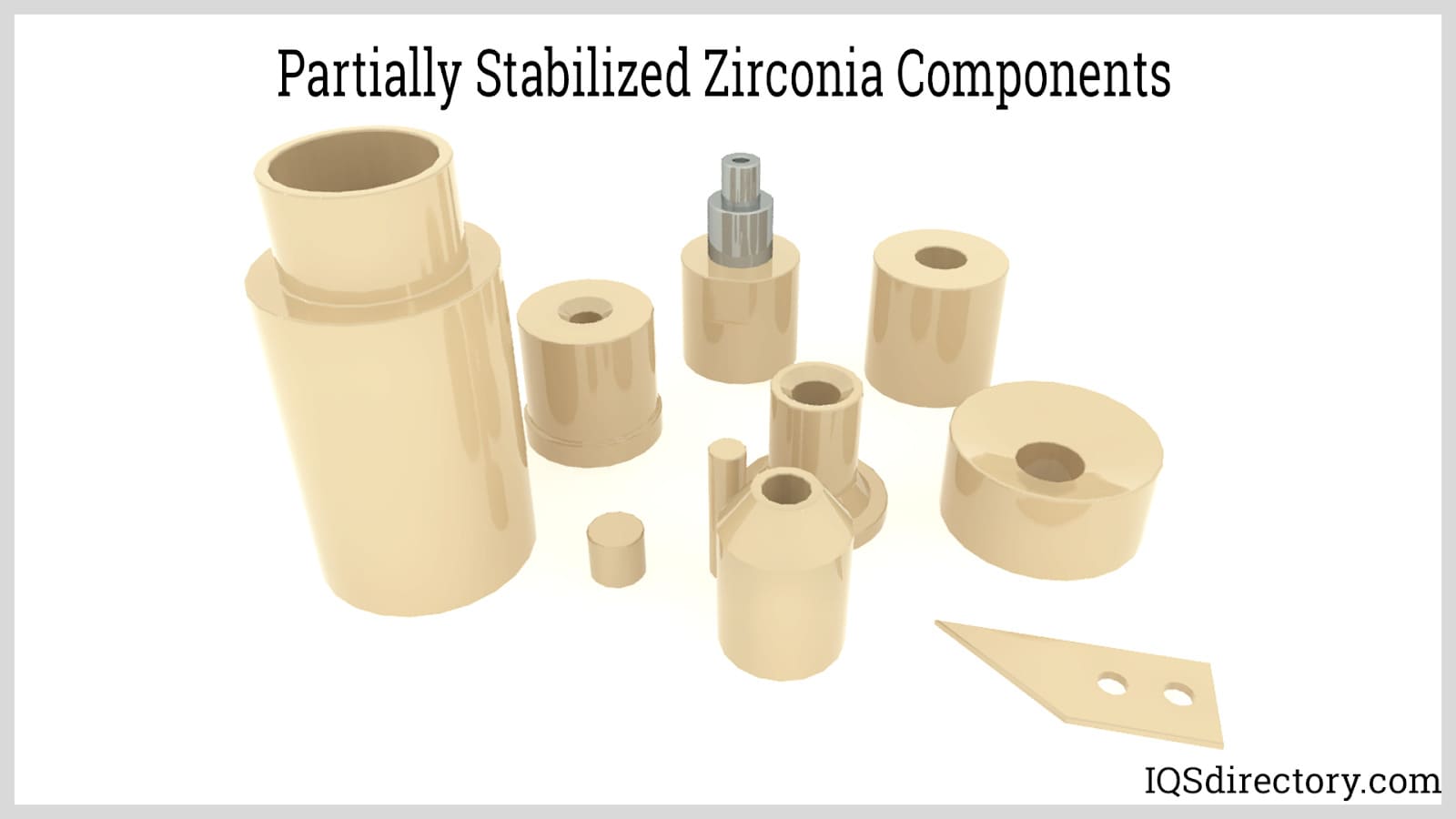 Partially Stabilized Zirconia Components
