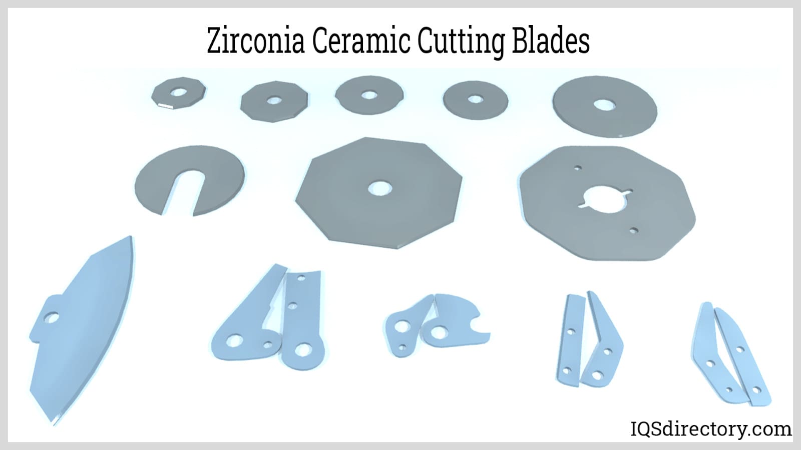 Zirconia Ceramic Cutting Blades