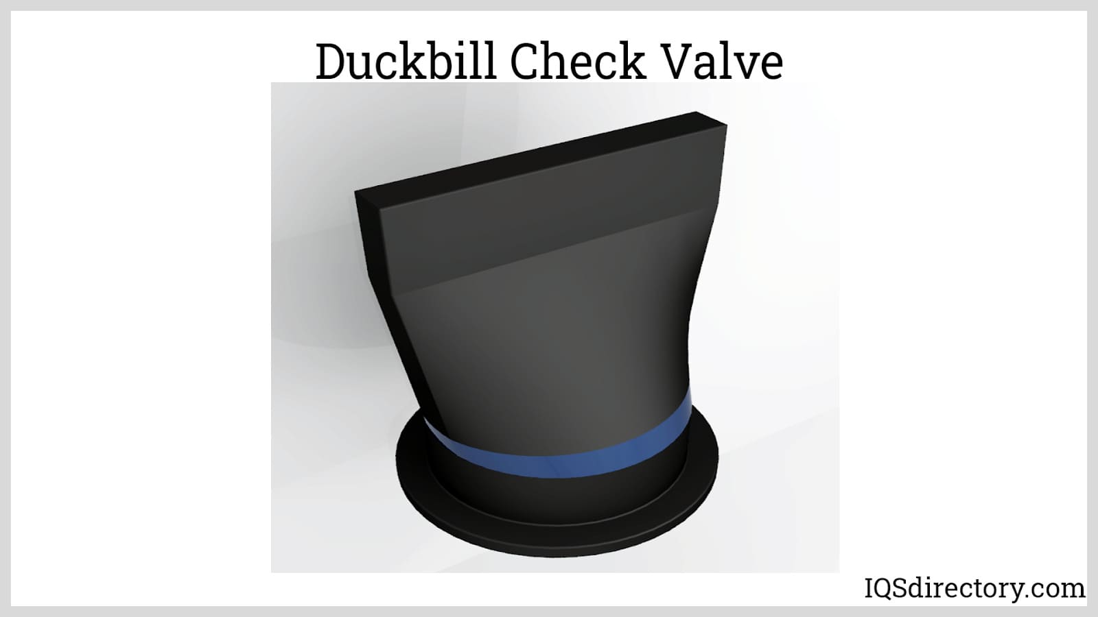 Duckbill Check Valve