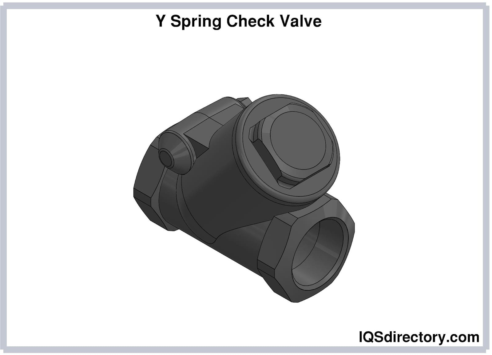 Y Spring Check Valve
