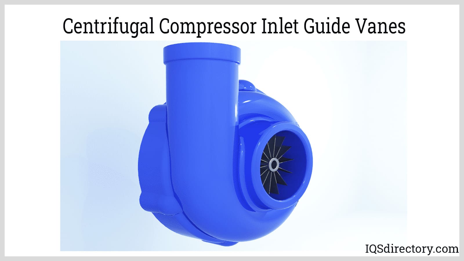 Centrifugal Compressor Inlet Guide Vanes