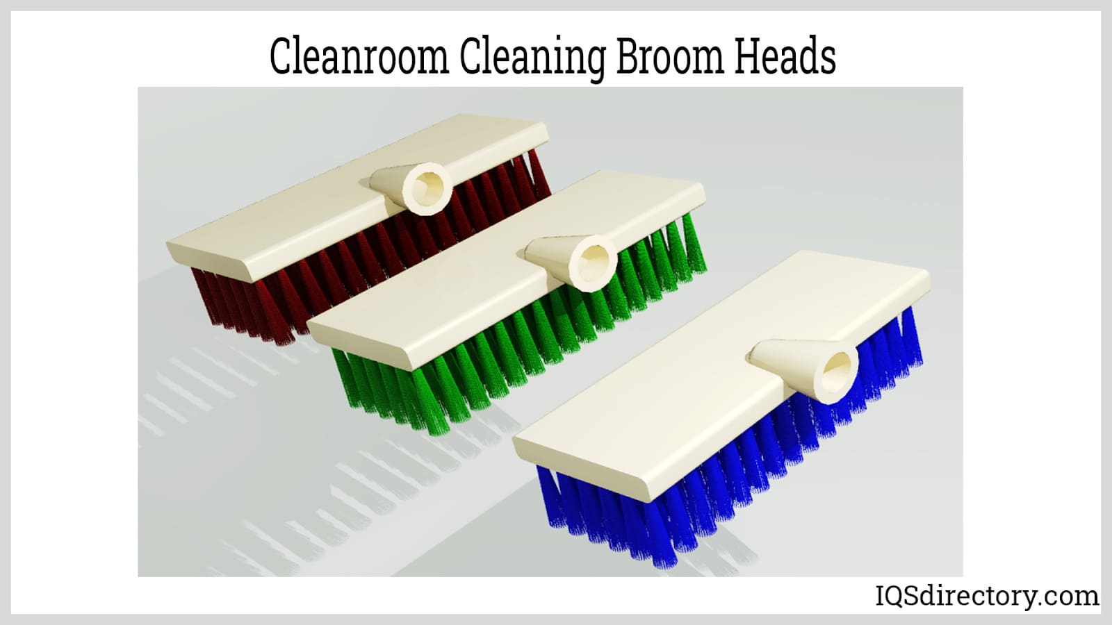Cleanroom Cleaning Broom Heads