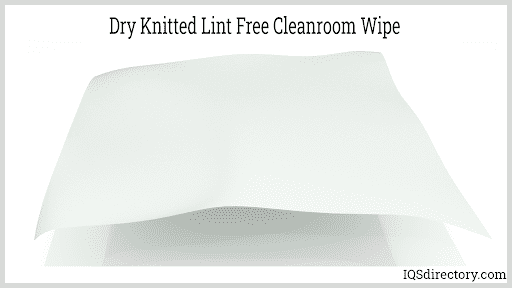 Dry Knitted Lint Free Cleanroom Wipe