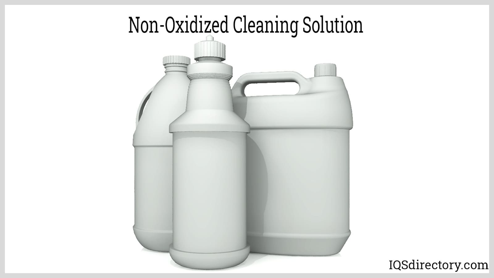 Non-Oxidized Cleaning Solution