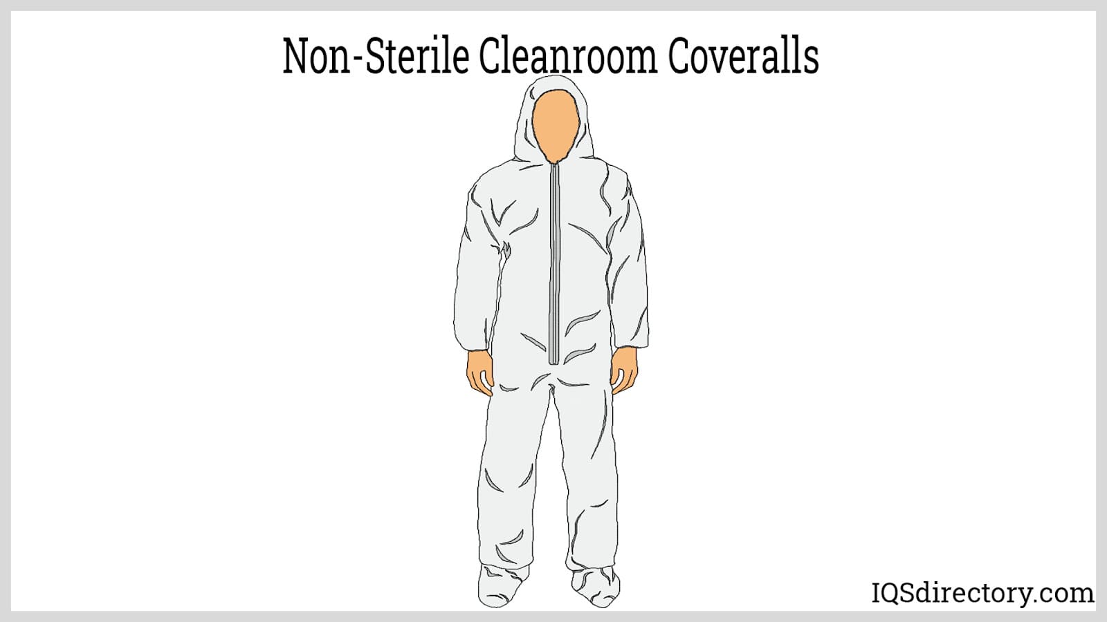Non-Sterile Cleanroom Coveralls