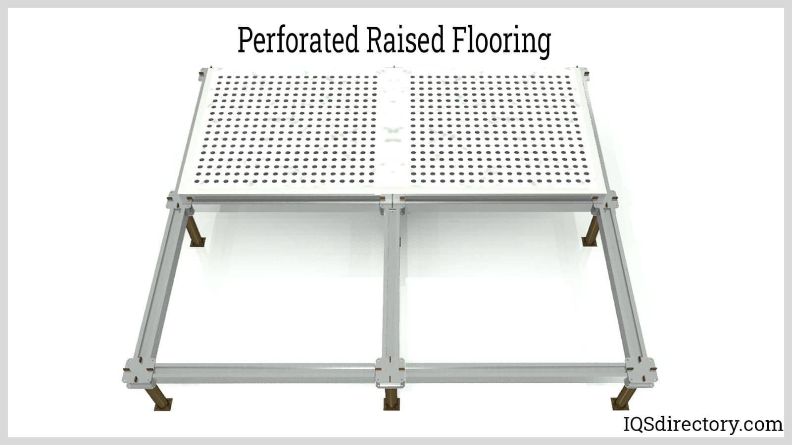 Perforated Raised Flooring