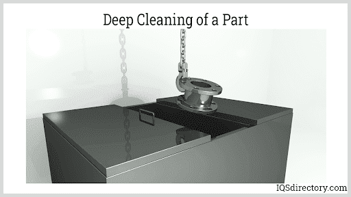 Deep Cleaning of a Part