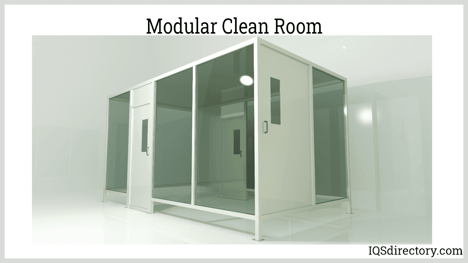 Modular Clean Rooms