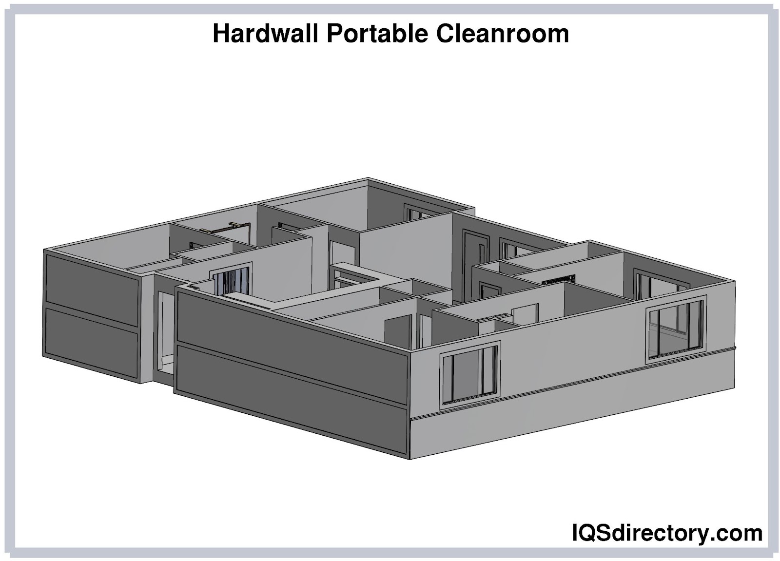 Hardwall Portable Cleanroom