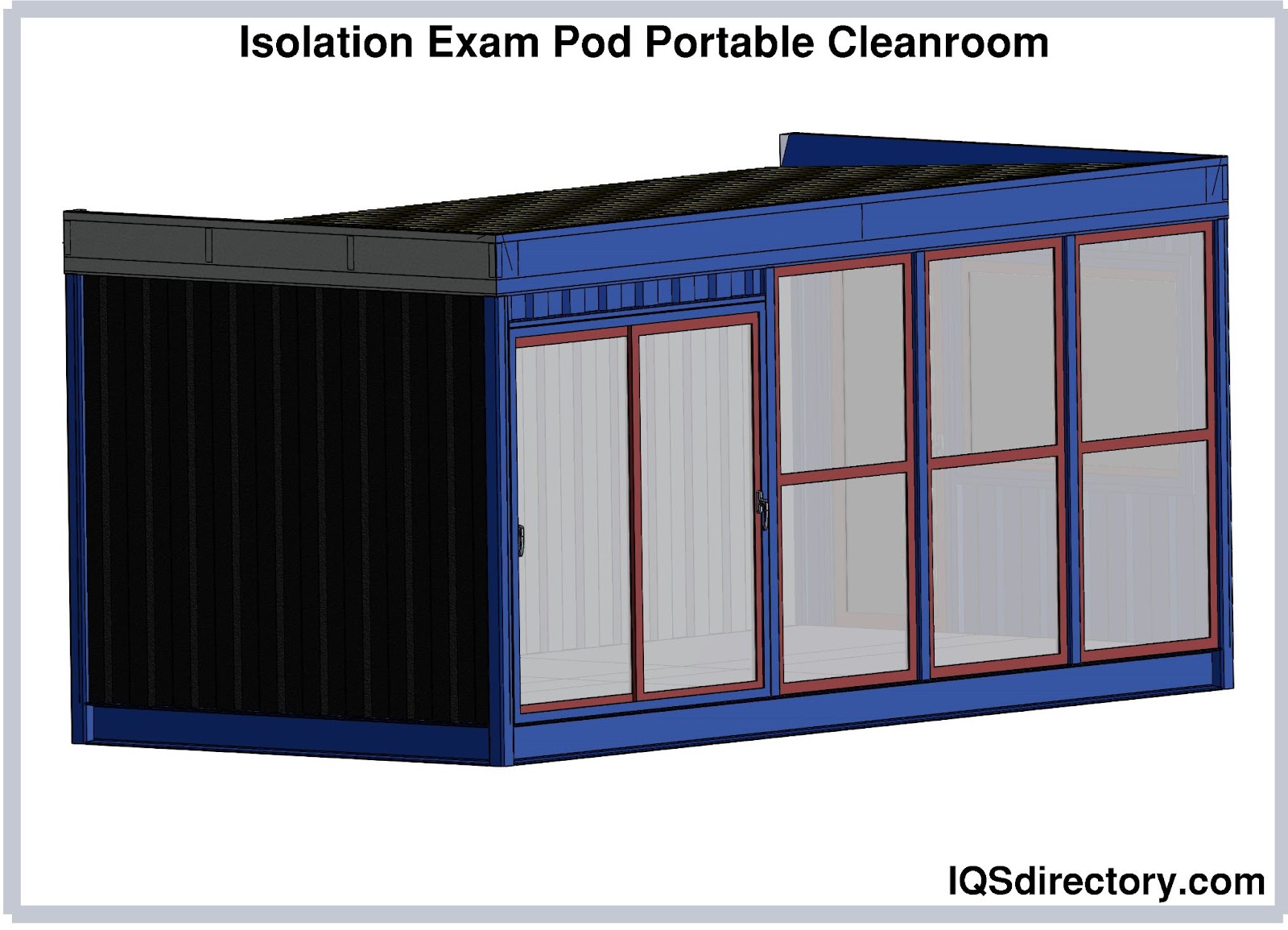 Isolation Exam Pod Portable Cleanroom
