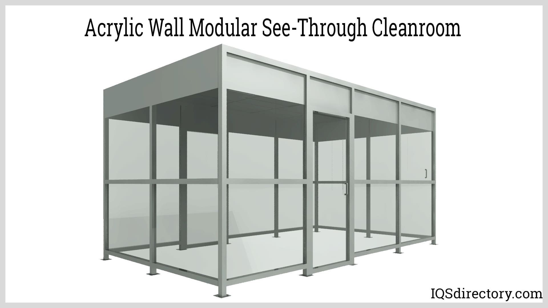 Acrylic Wall Modular See-Through Cleanroom