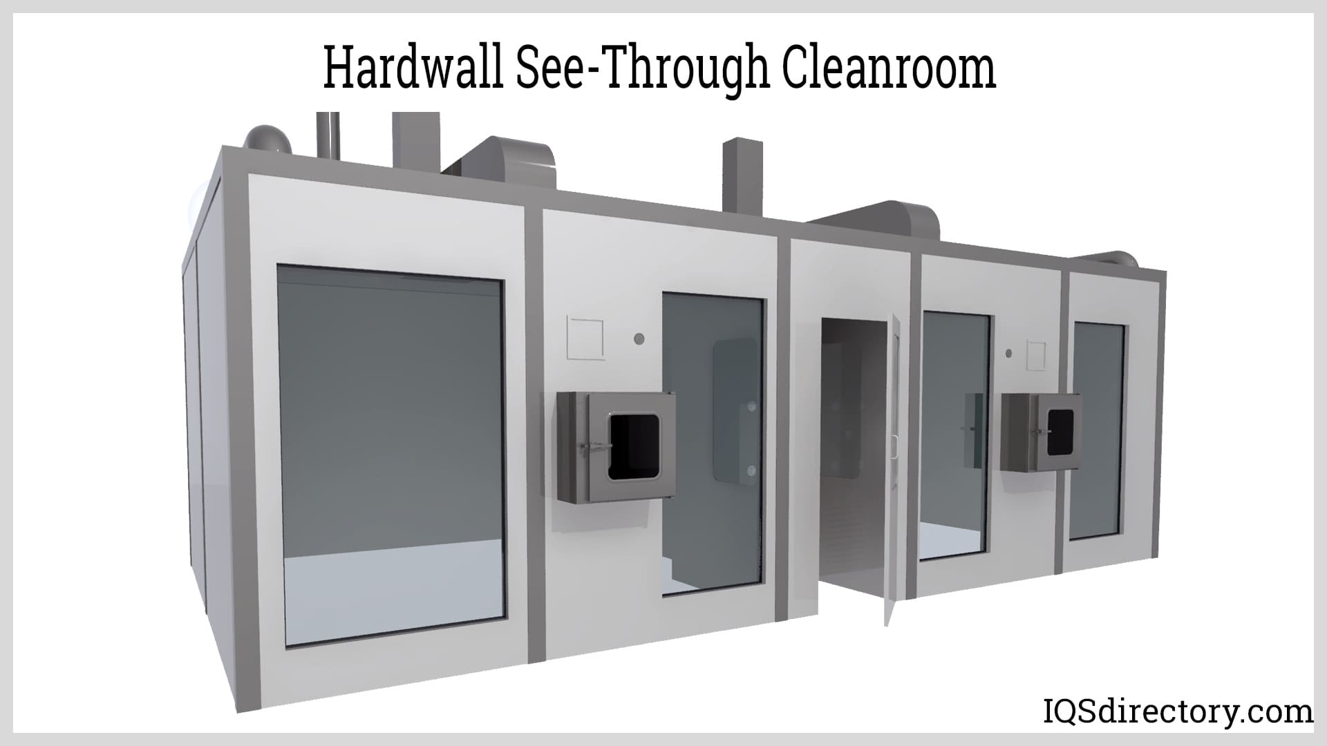 Hardwall See-Through Cleanroom