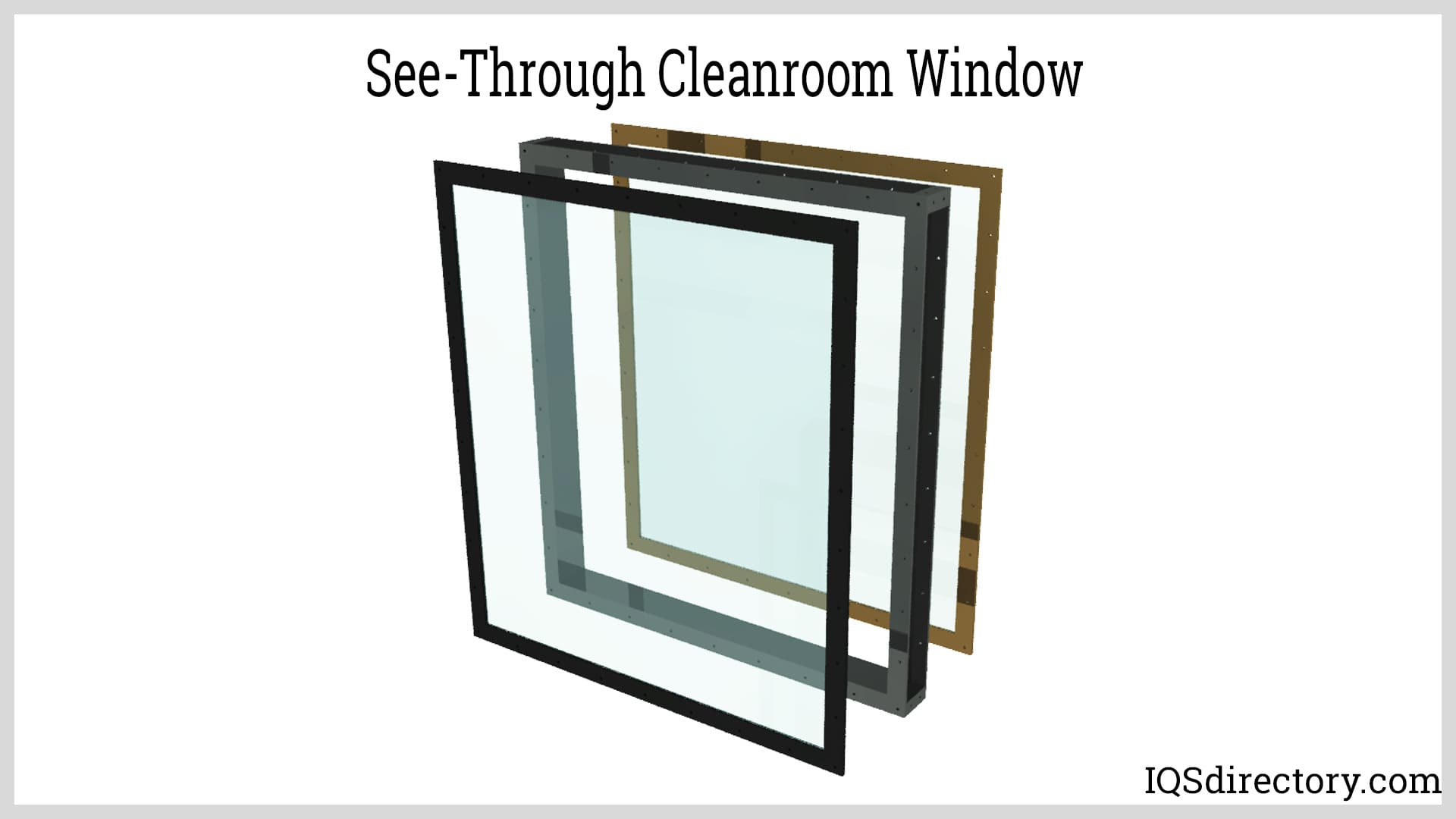 See-Through Cleanroom Window