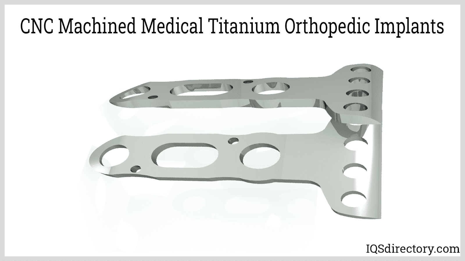 CNC Machined Medical Titanium Orthopedic Implants