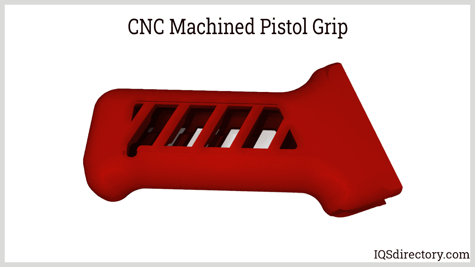 CNC Machined Pistol Grip