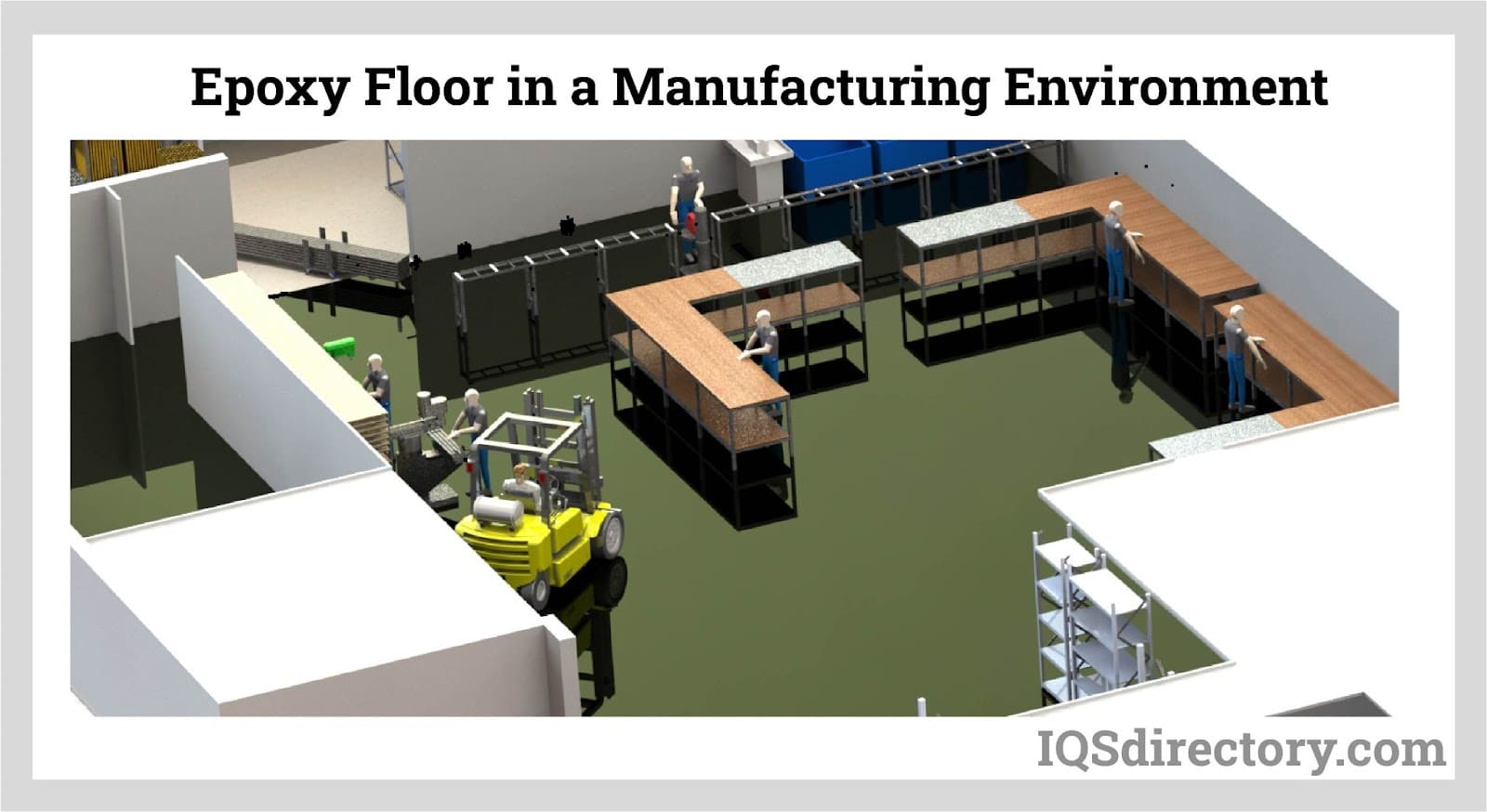 Epoxy Floor in a Manufacturing Environment