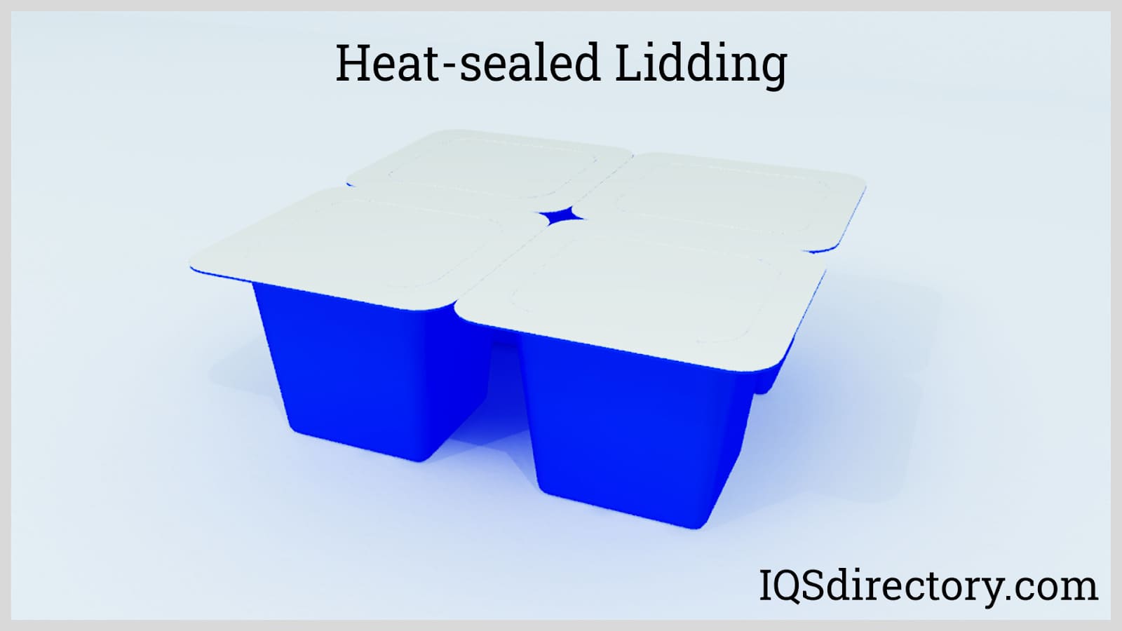 Heat-sealed Lidding