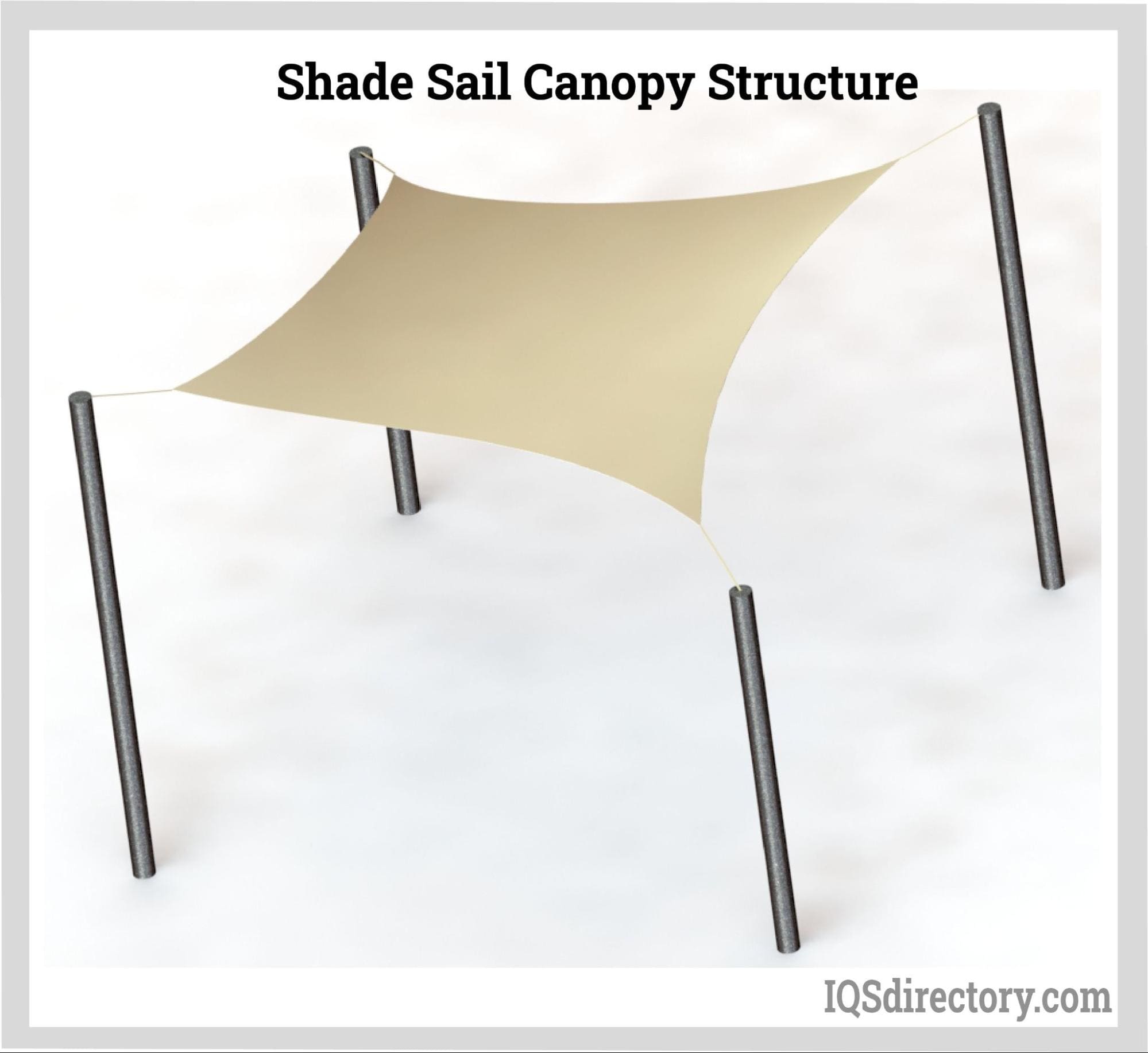 Shade Sail Canopy Structure