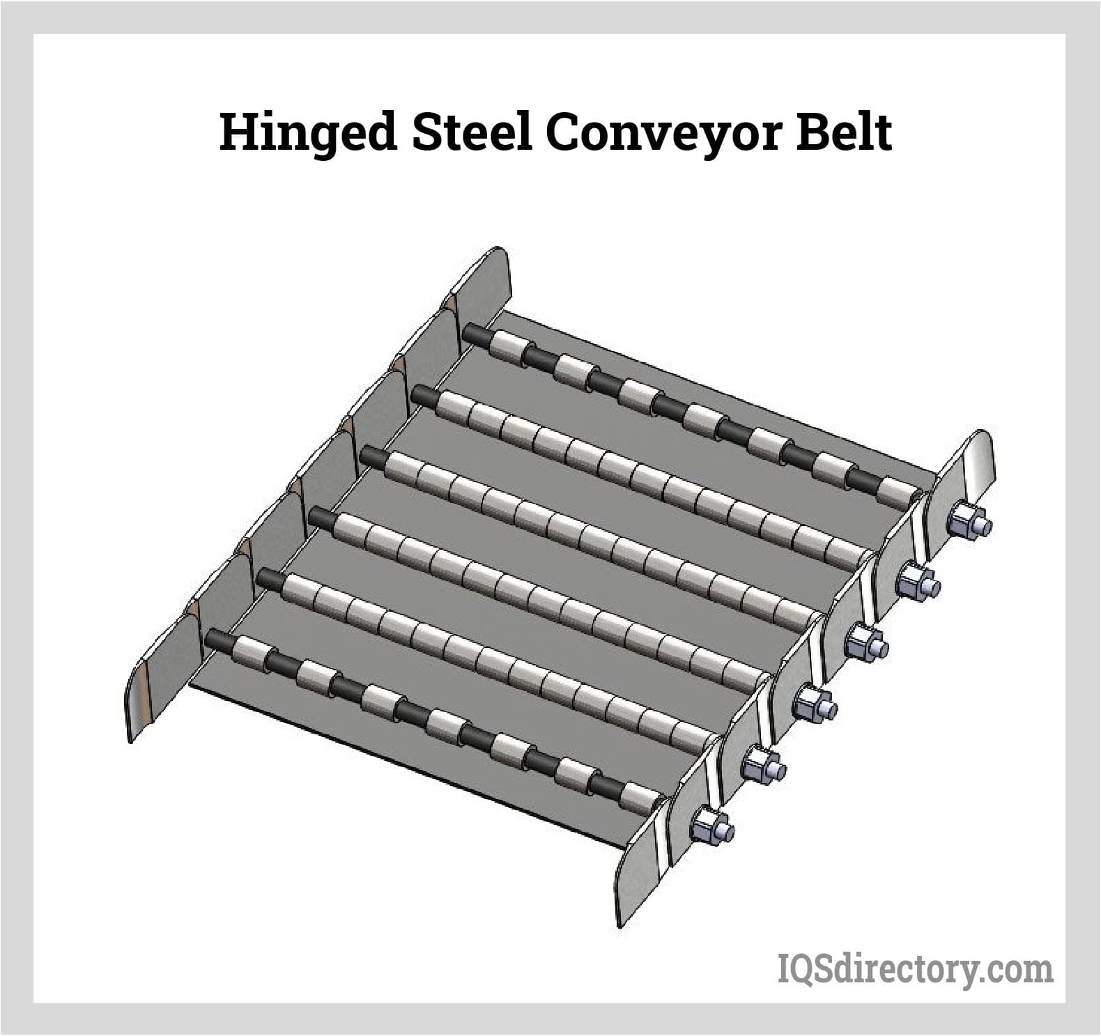 Hinged Steel Conveyor Belt