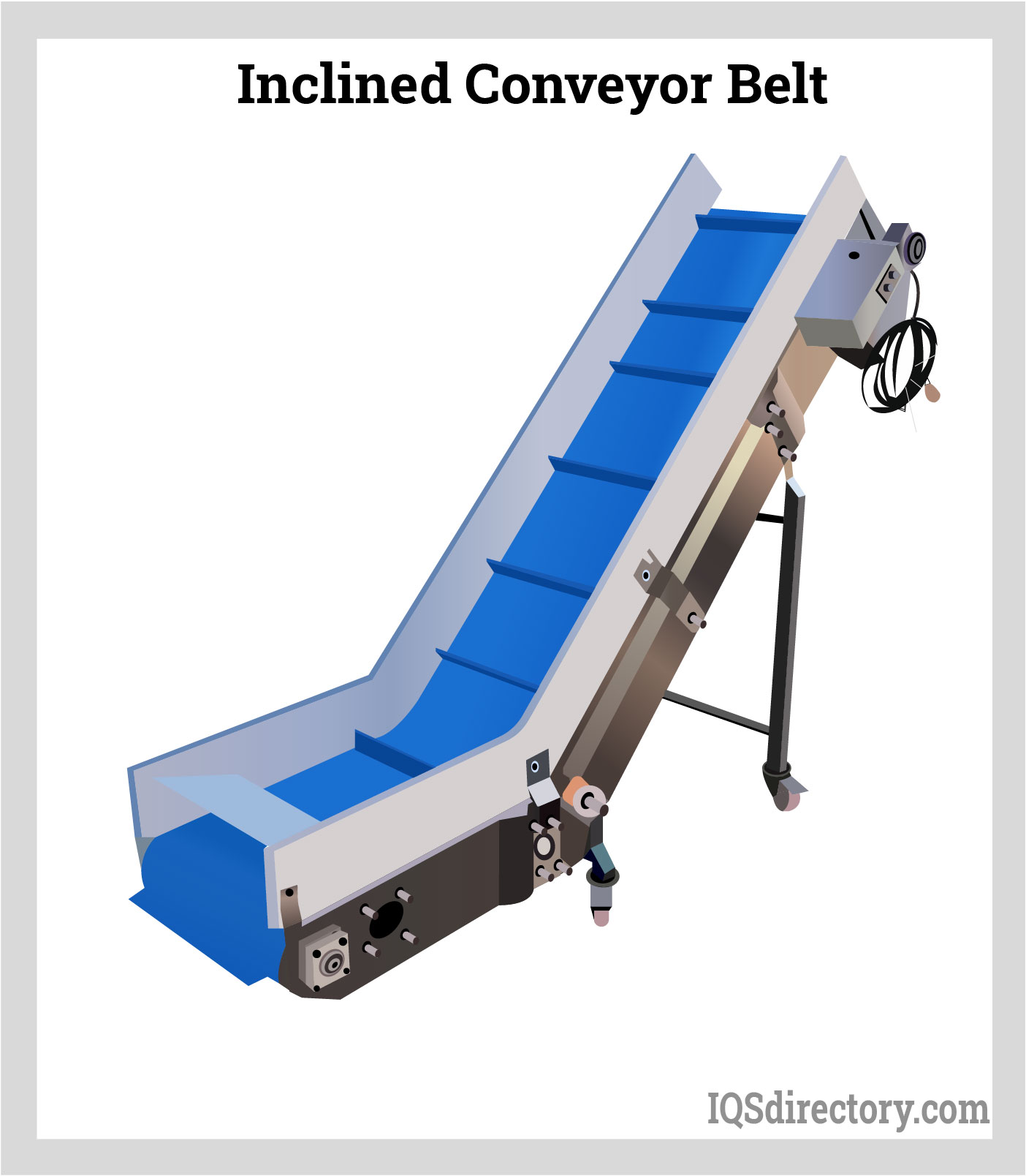 Inclined Conveyor Belt