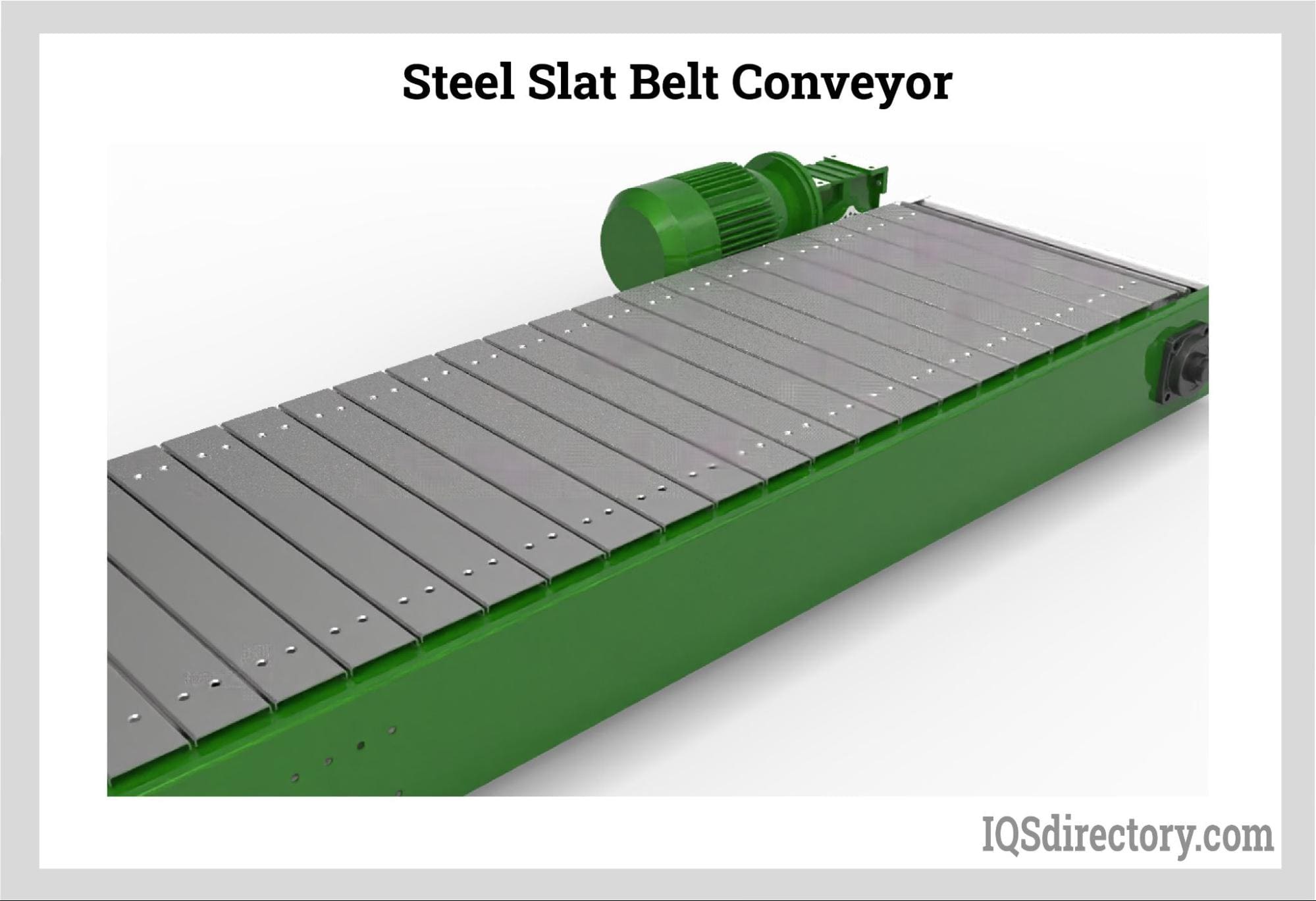 Steel Slat Belt Conveyor