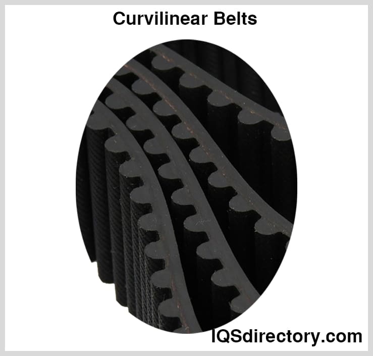 Curvilinear Belts
