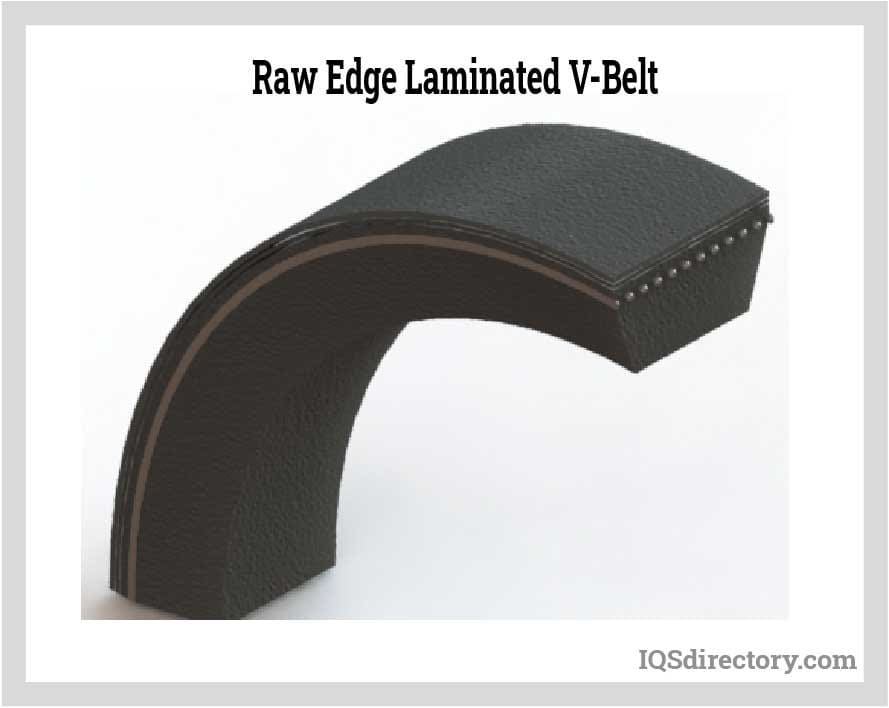 Raw Edge Laminated V-Belt