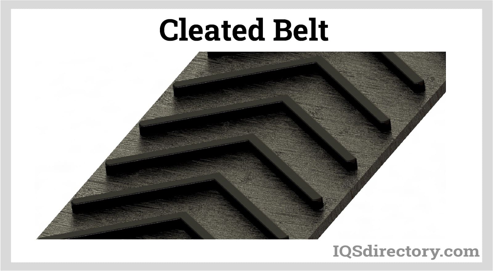 Cleated (Chevron) Belt